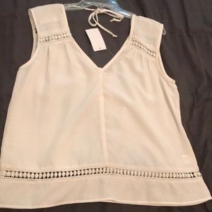 Harlowe & Graham Boho Cream Top